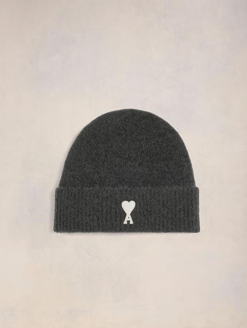 Ami Paris Off-White Ami de Coeur Beanie