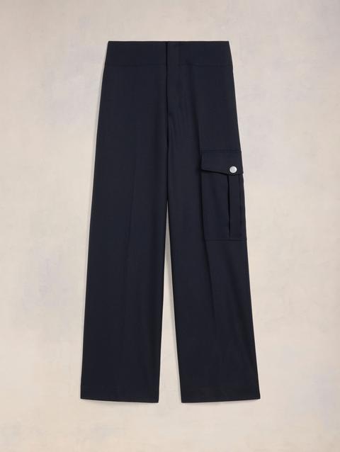 Ami Paris Straight Fit Trousers