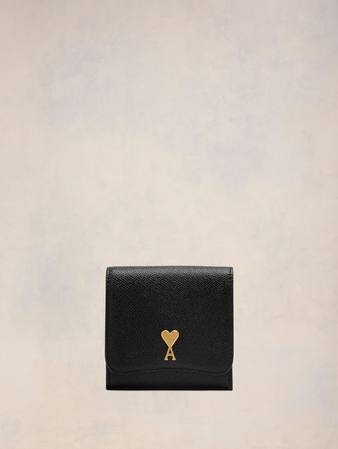 Ami Paris Paris Paris Compact Wallet