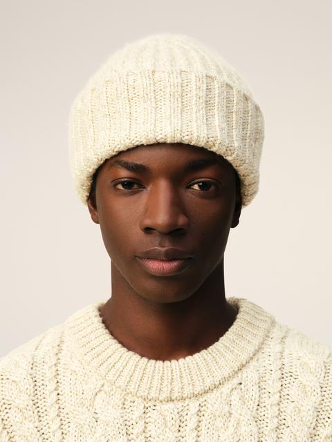 Ami Paris Ribbed Beanie